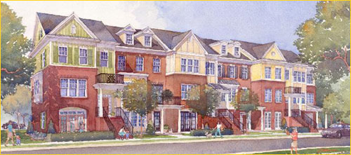 The Regents at Old Mill Village Rendering